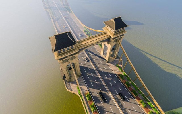 Cầu  Trần  Hưng  Đạo  8.900 tỷ  kết  nối  Long  Biên Hoàn  Kiếm
